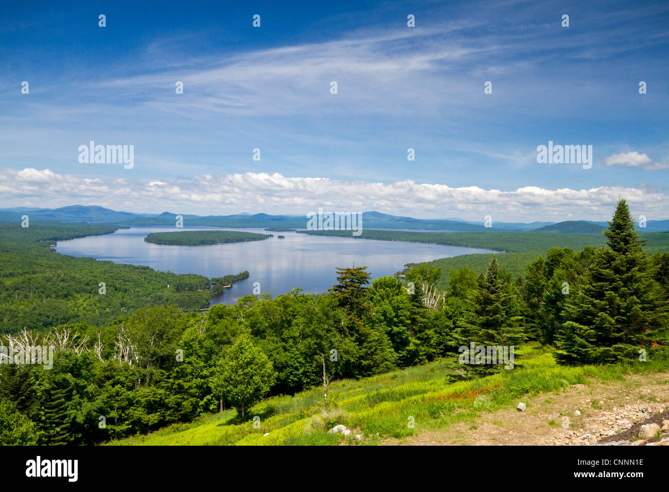 Mooselookmeguntic Lake Franklin County and Oxford County, Maine, USA