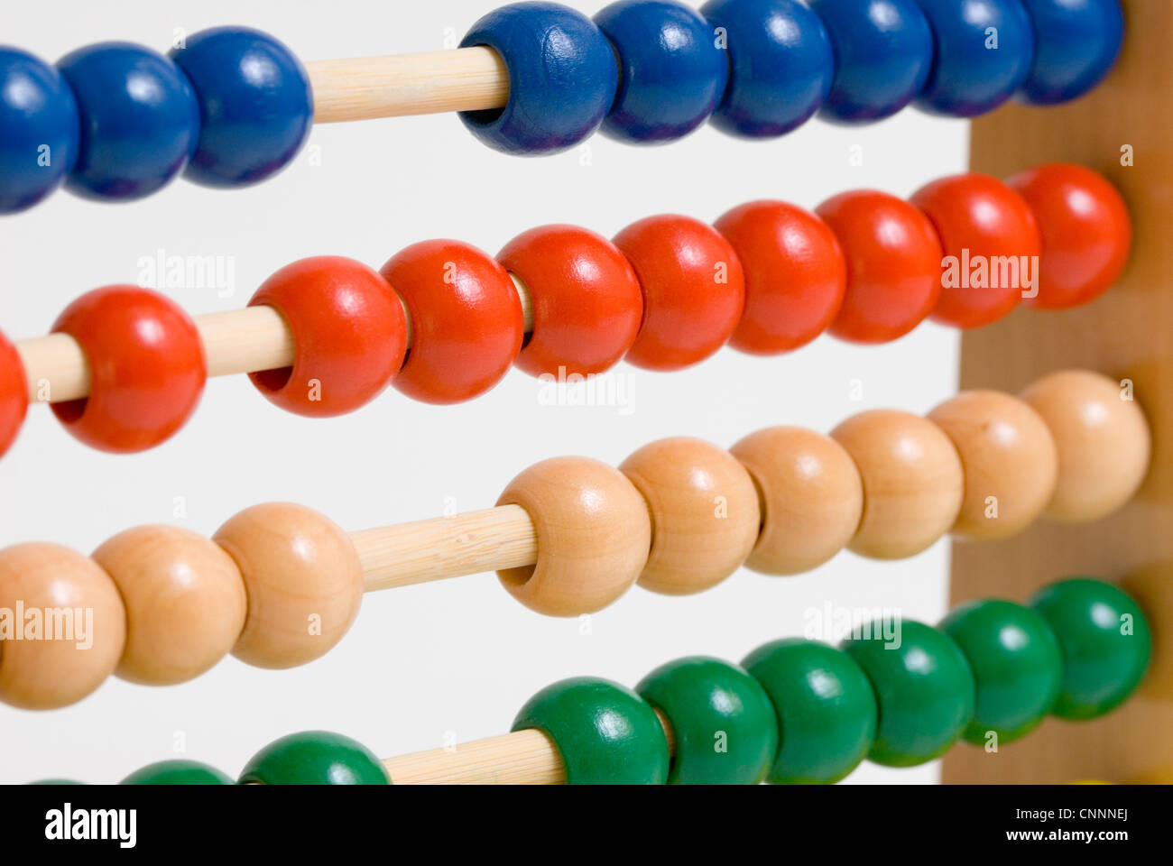 Abacus educational toy for Kids. Stock Photo