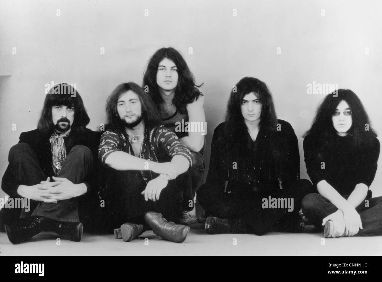 DEEP PURPLE Promotional photo of UK rock group about 1970 Stock