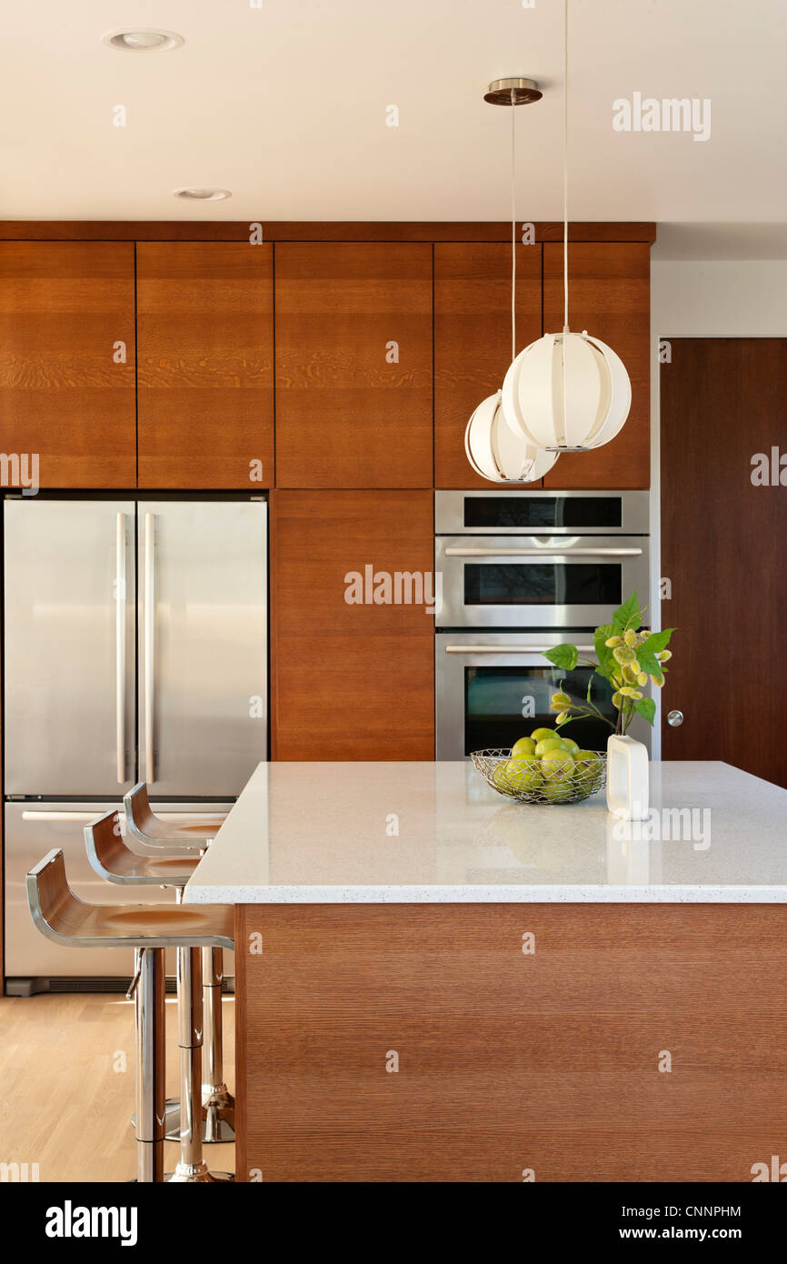 Interior of Modern Kitchen Stock Photo - Alamy