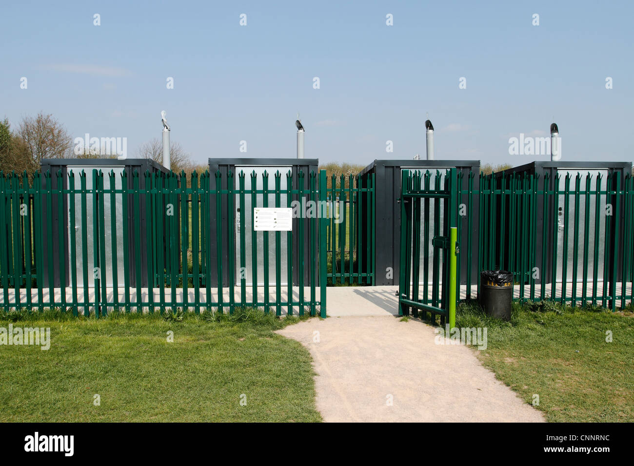 Rushcliffe Country Park Composting toilets Stock Photo Alamy