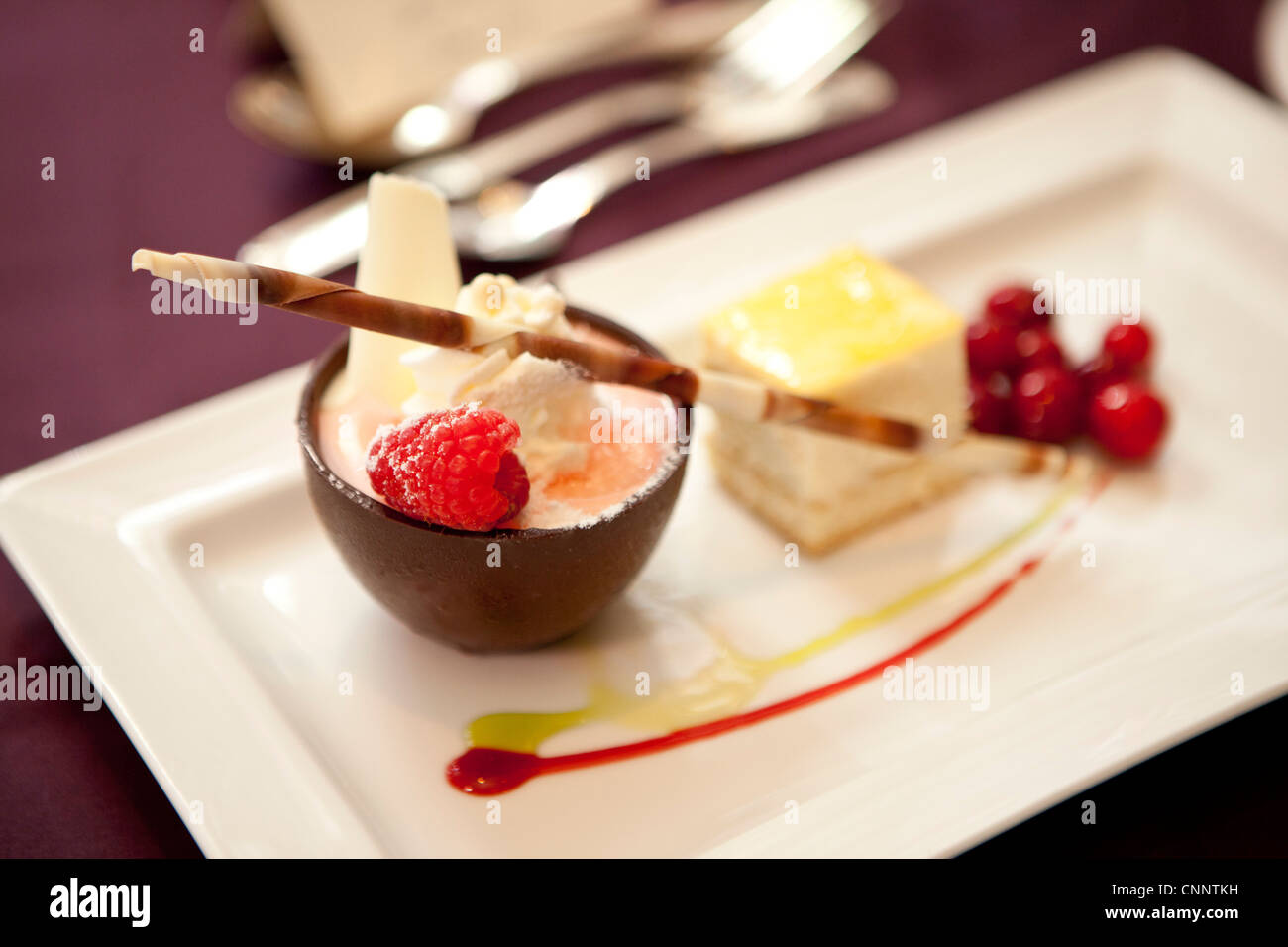 Chocolate mousse images hires stock photography and images Alamy