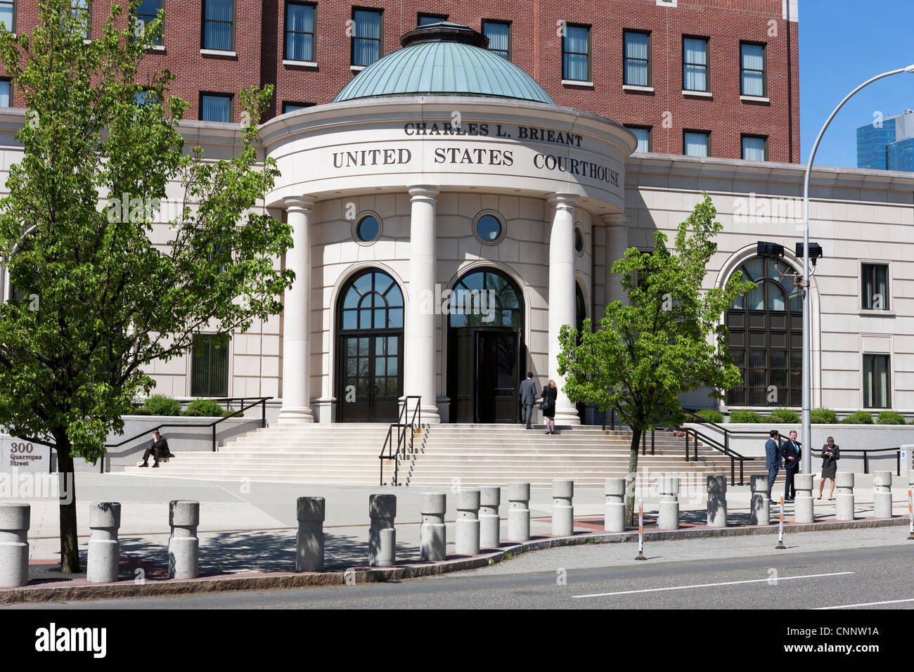 The Charles L. Brieant United States Federal Building and Courthouse (Southern District of New York) in White Plains, New York. Stock Photo