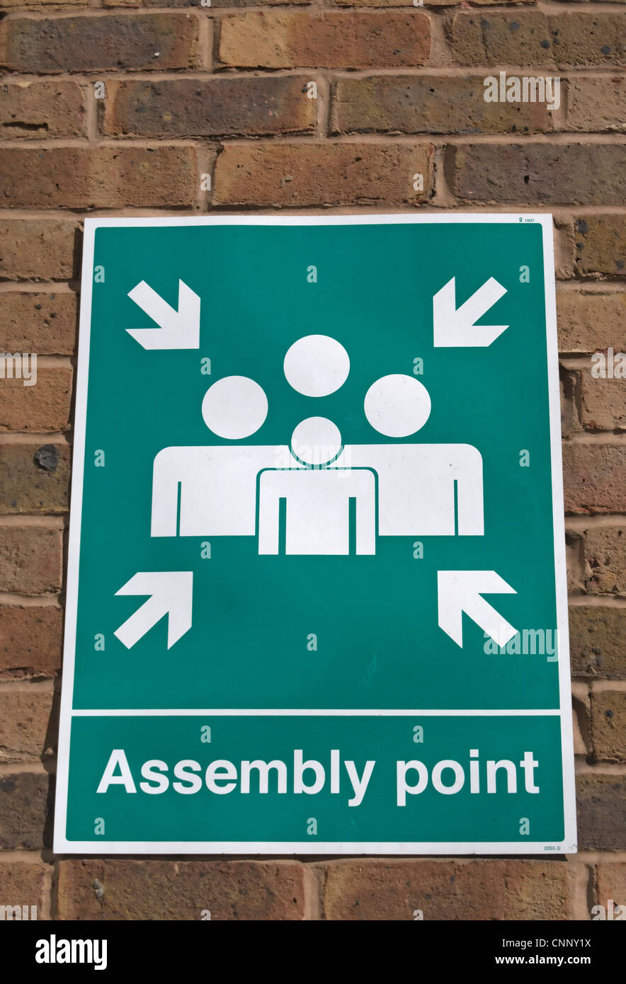 Signage signs assembly point hires stock photography and images Alamy
