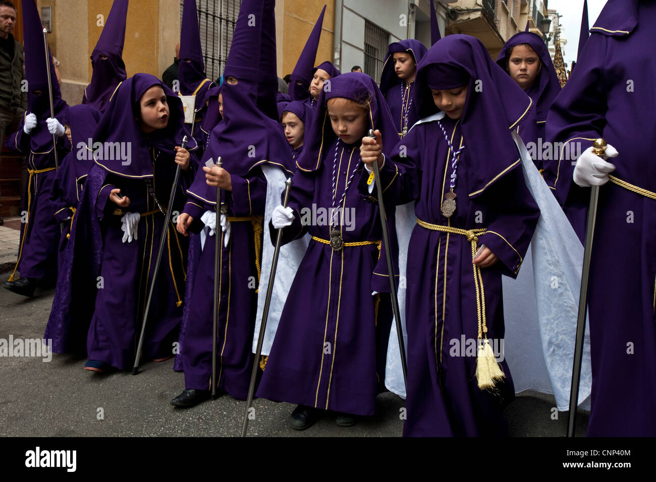 Semana Santa (Holy Week) Malaga, Andalusia, Spain Stock Photo Alamy