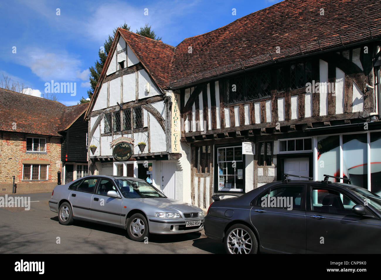 Shere village, Surrey Hills, Surrey, England Stock Photo Alamy