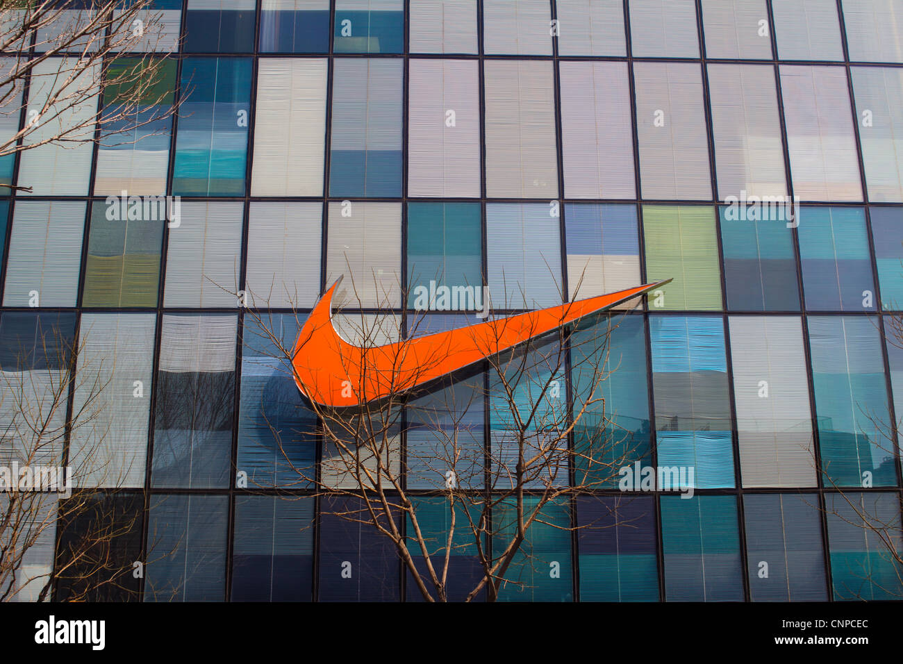 Nike store hi-res stock photography and -