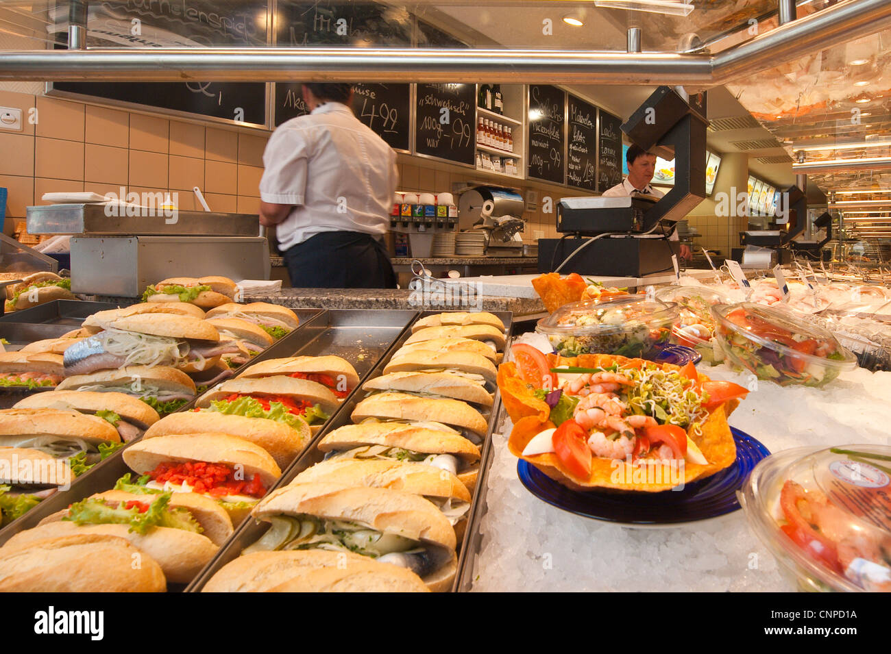At The Bakery Counter Stock Photo - Download Image Now - Sandwich,  Checkout, Delicatessen - iStock