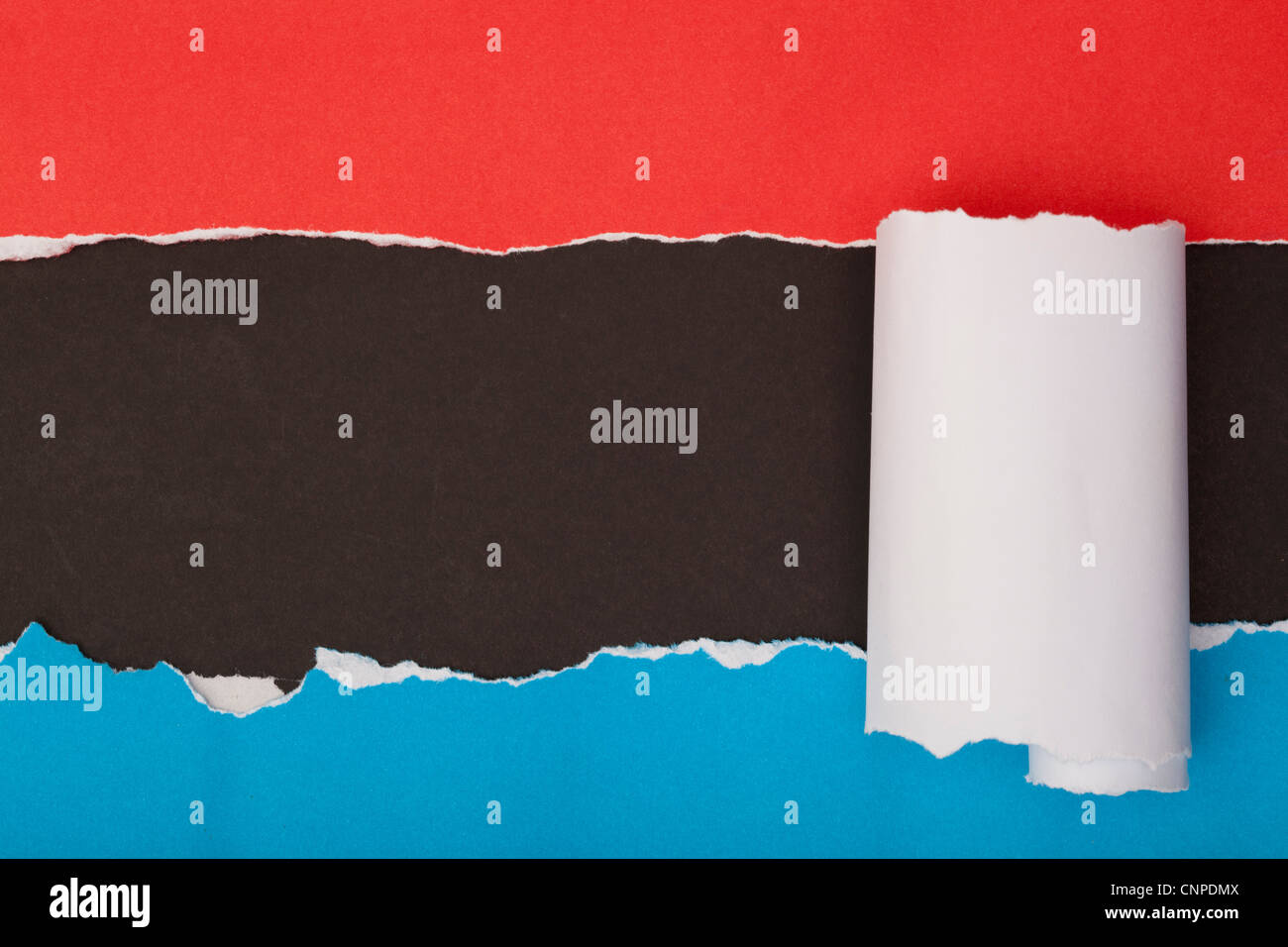 Ripped paper background Stock Photo - Alamy