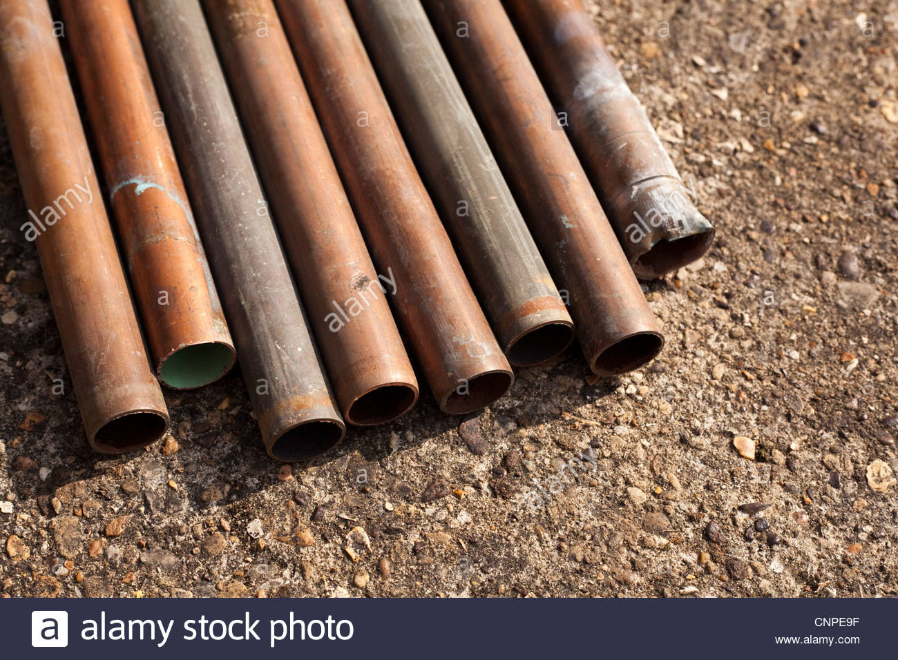 Scrap Metal Pipe High Resolution Stock Photography and Images Alamy