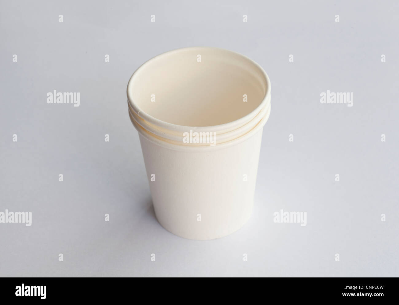 White Paper Cup close up Stock Photo - Alamy