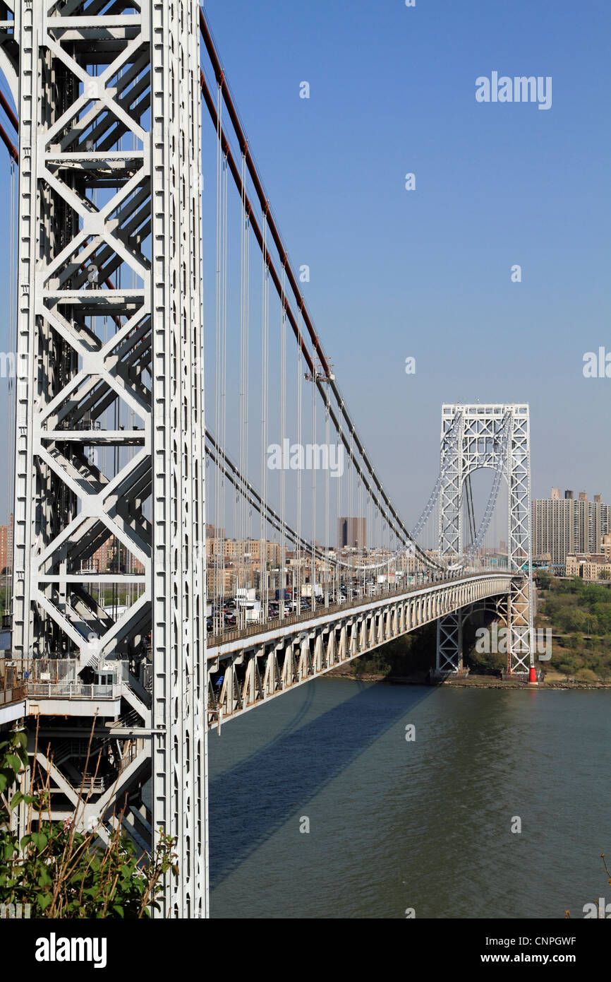 George Washington Bridge as seen from Fort Lee Historic Park, Fort Lee, New  Jersey, USA Stock Photo - Alamy