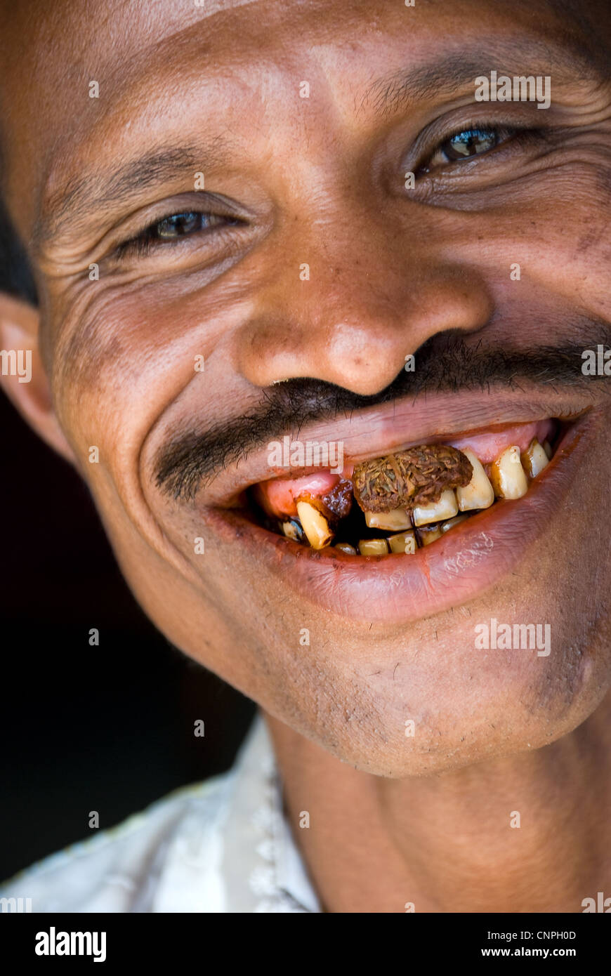tetum man in kupang, west timor, indonesia Stock Photo