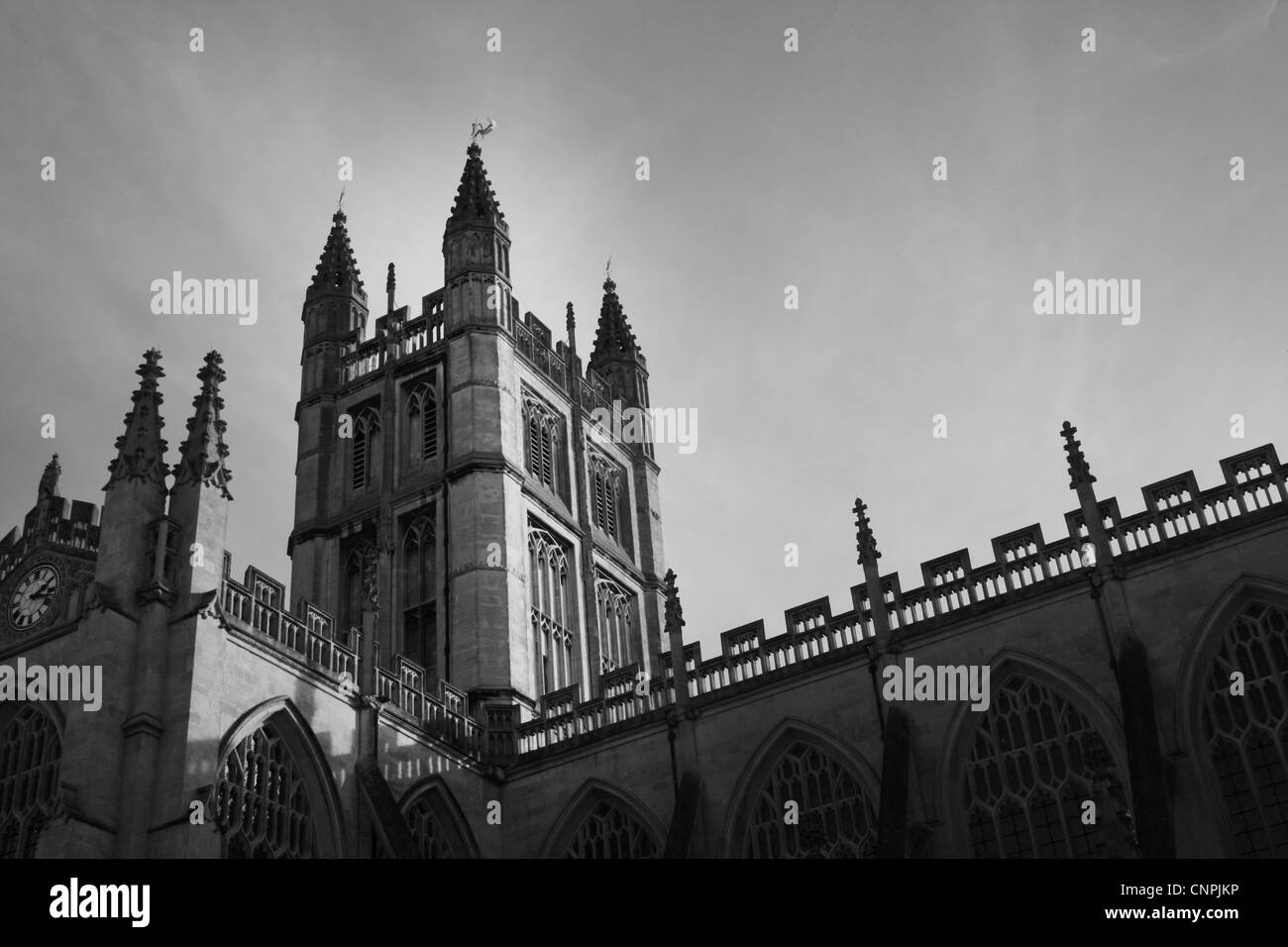 Black and white church Stock Photo - Alamy