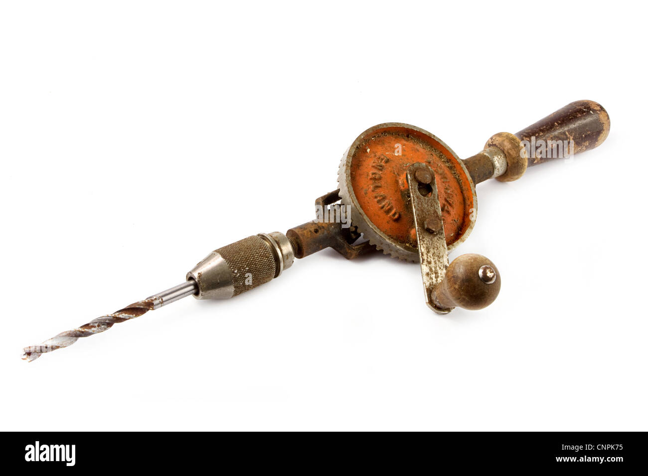 Rusty hand drill hi res stock photography and images Alamy