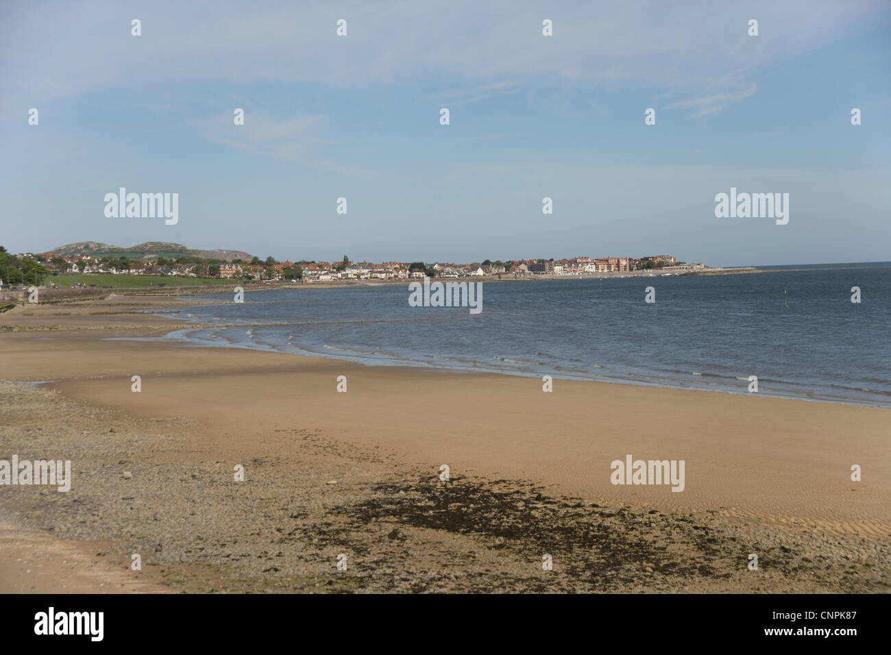 Rhos on Sea from Colwyn Bay, North Wales Stock Photo Alamy