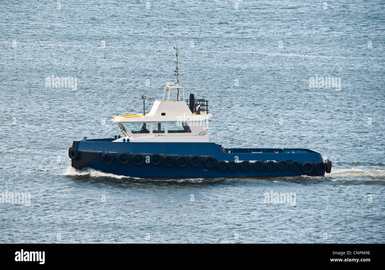 A workboat/ tugboat. Stock Photo