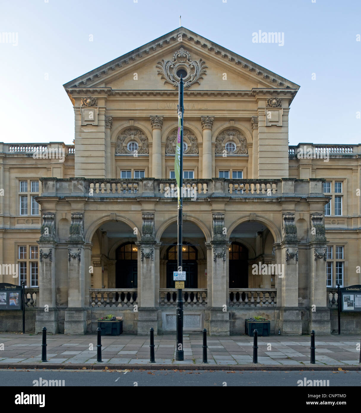 Cheltenham Town Hall in Gloucestershire, England Stock Photo