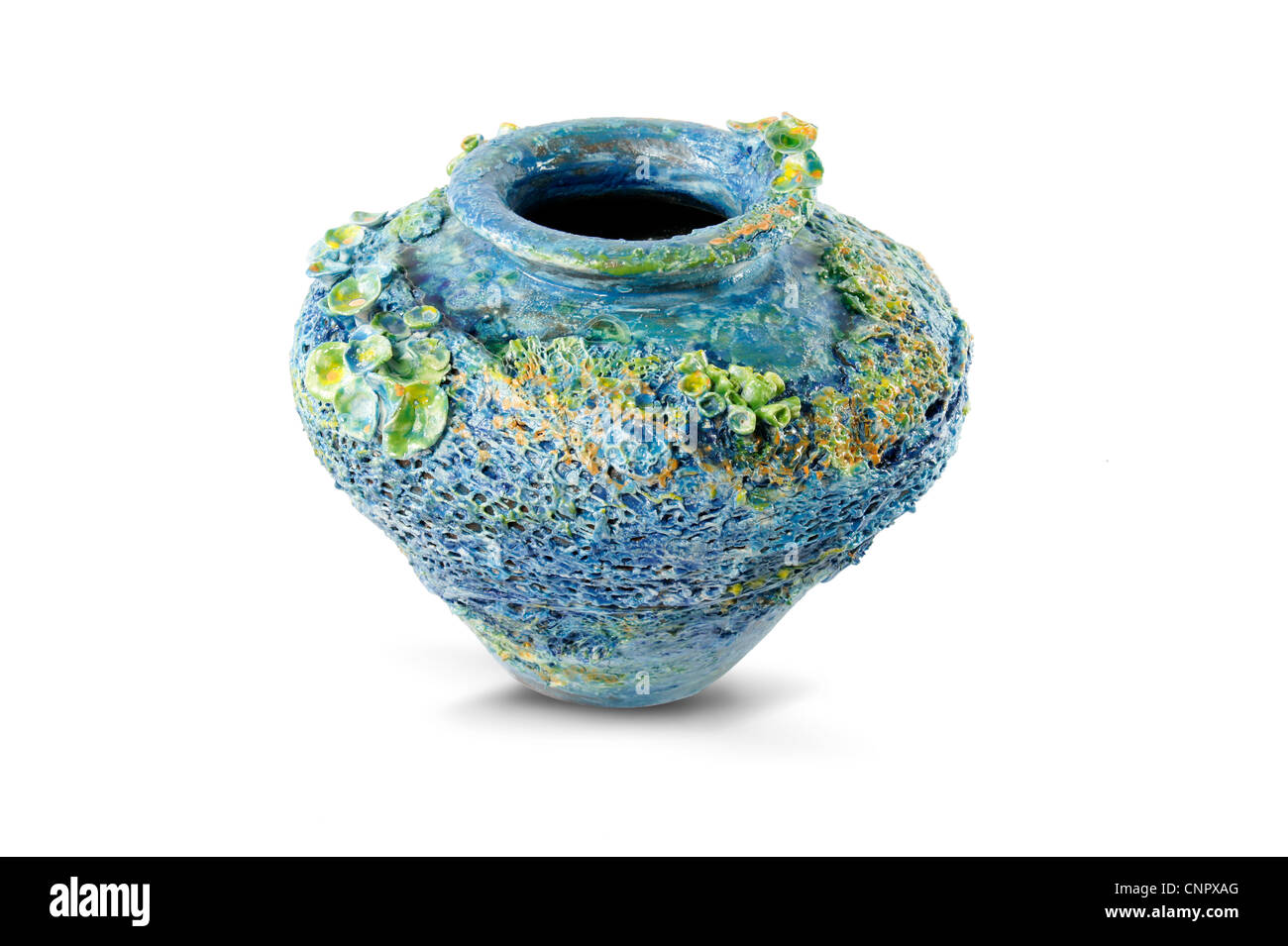 ceramic vase art design white background Stock Photo Alamy