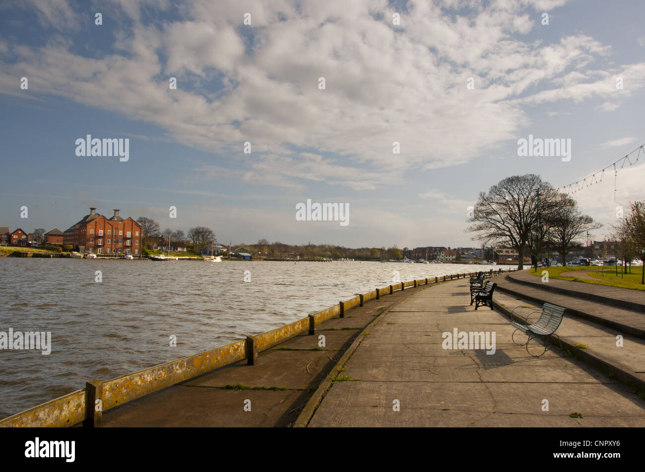 Eastern end of Oulton Broad Stock Photo Alamy