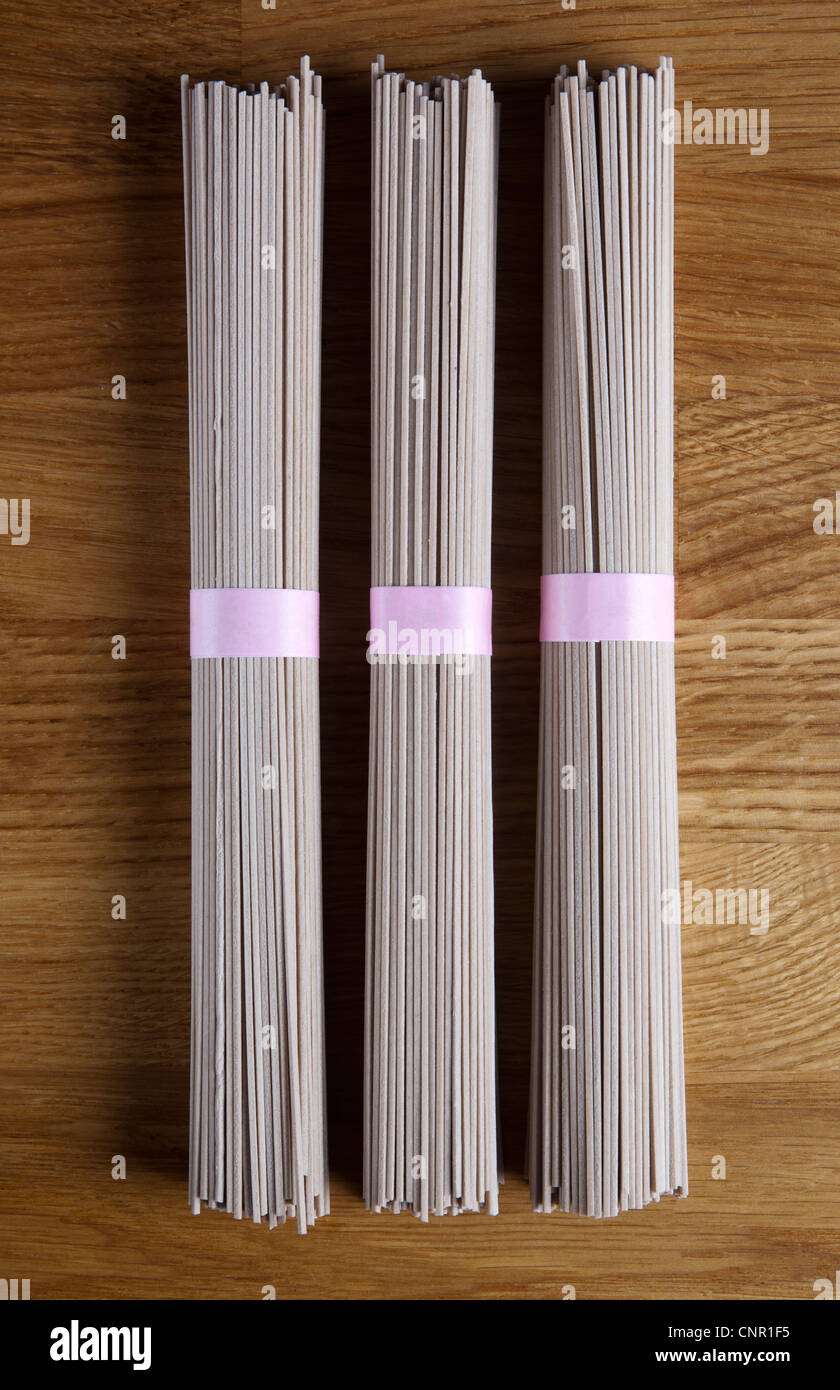 Buckwheat Soba Noodles Stock Photo Alamy