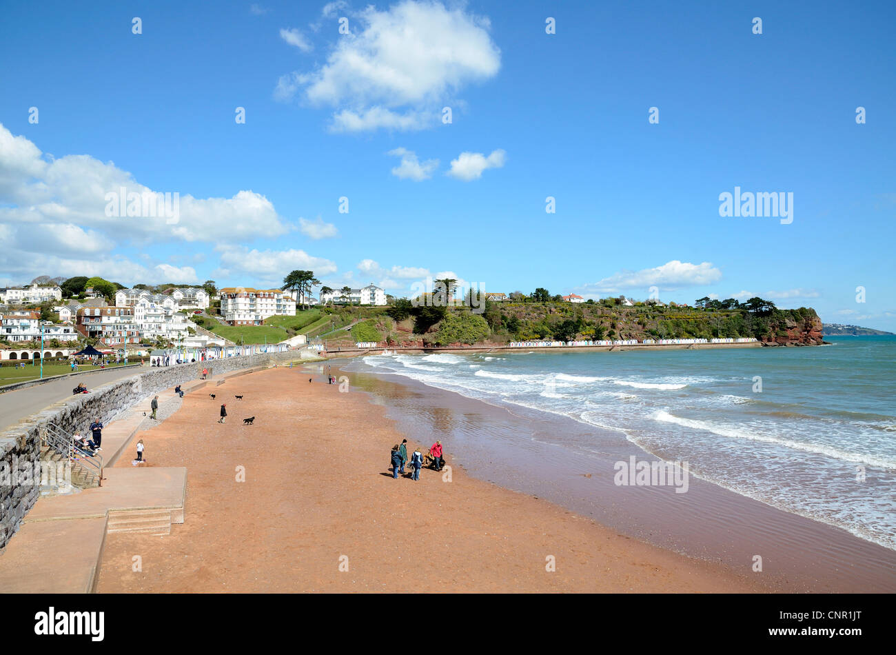 Goodrington sands near Paignton in Devon, UK Stock Photo Alamy