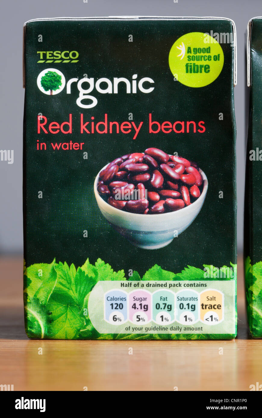 Organic Red Kidney Beans from Tesco Supermarket Range Stock Photo Alamy