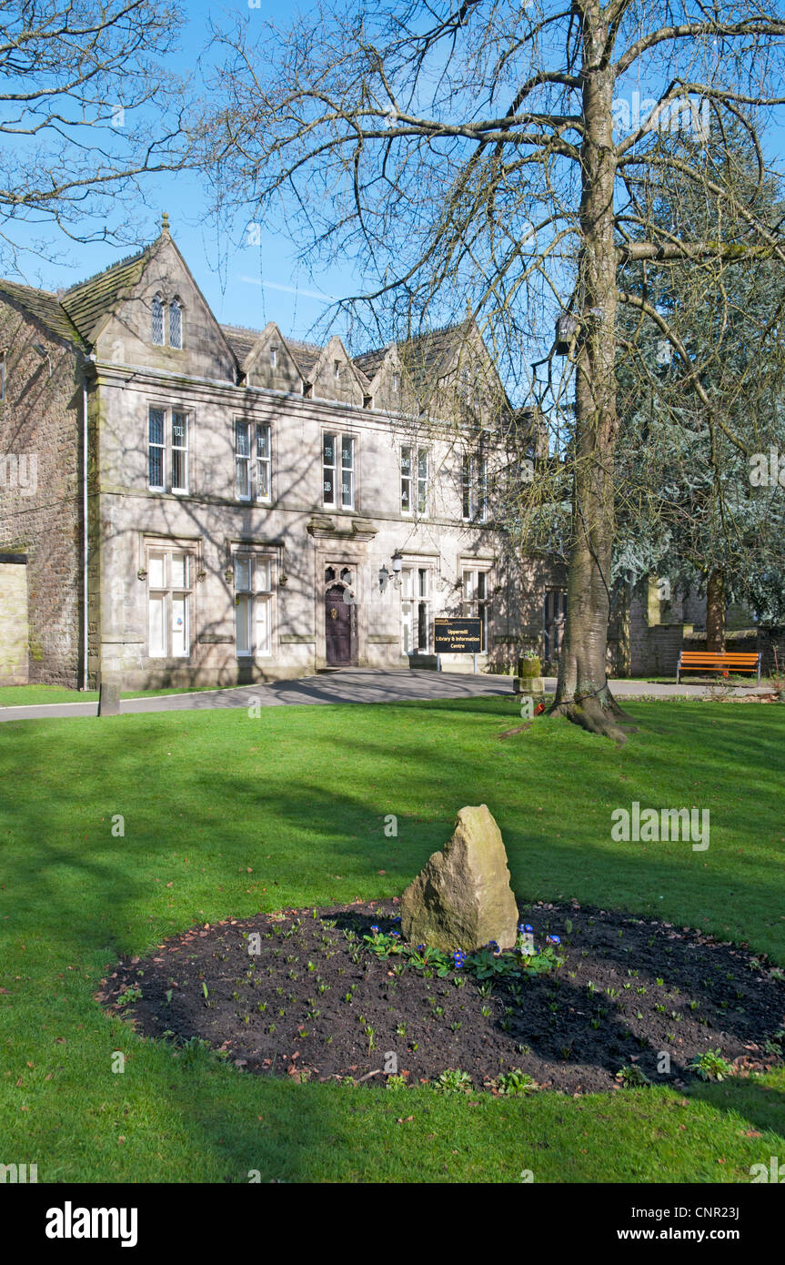 St. Chad's House, the library and Information Centre at Uppermill