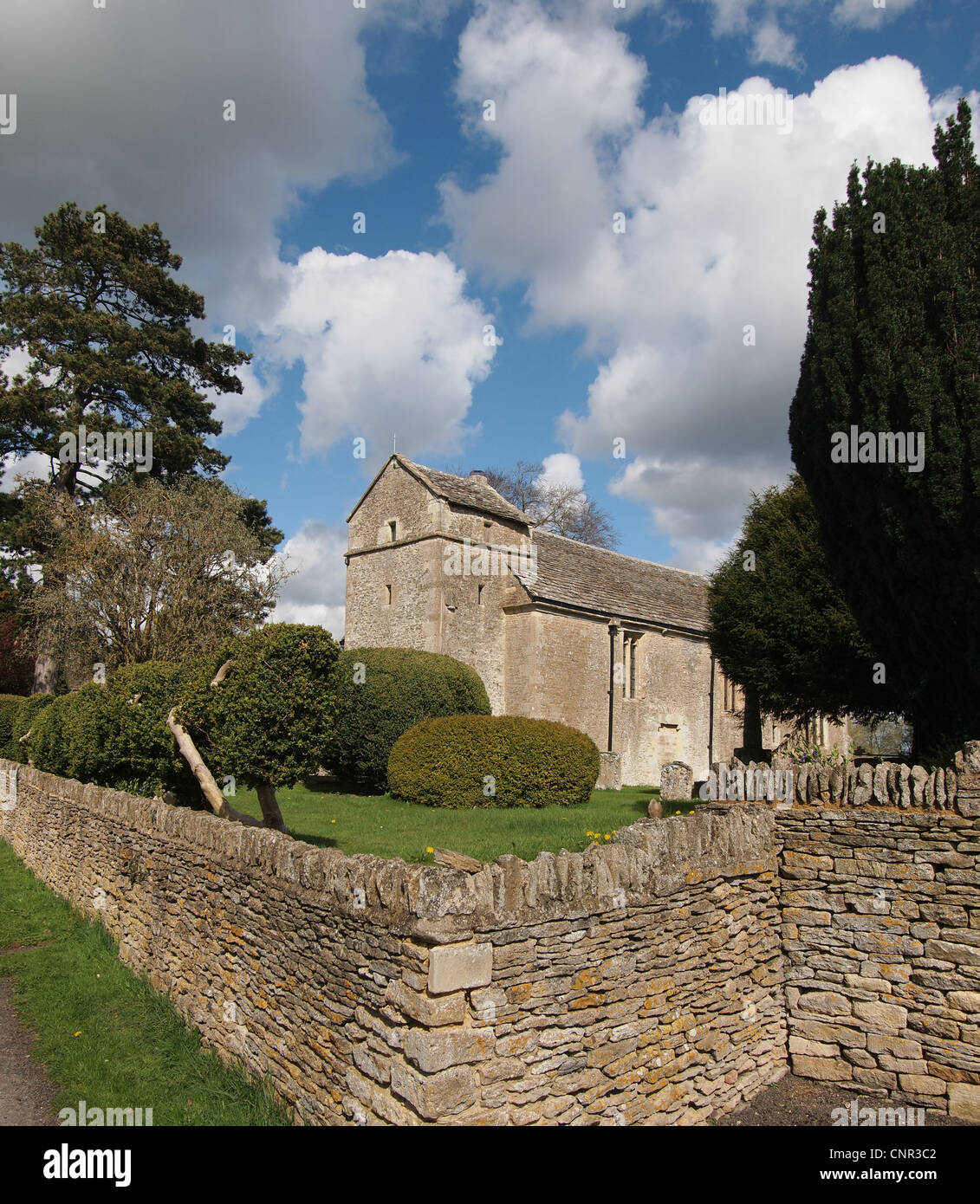 St Peter's Church, Ampney St Peter Stock Photo Alamy
