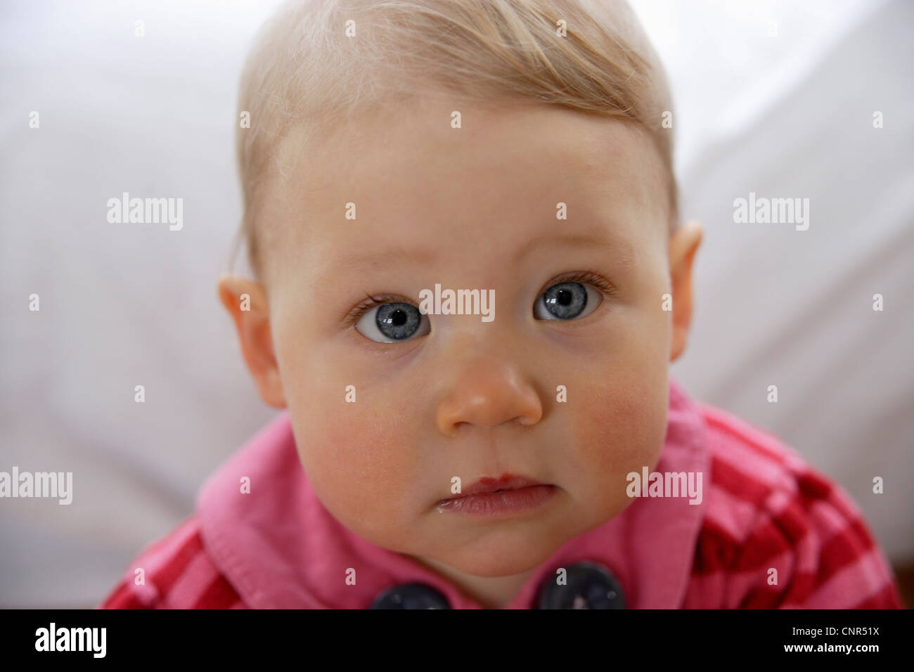 Portrait of Baby Girl Stock Photo - Alamy