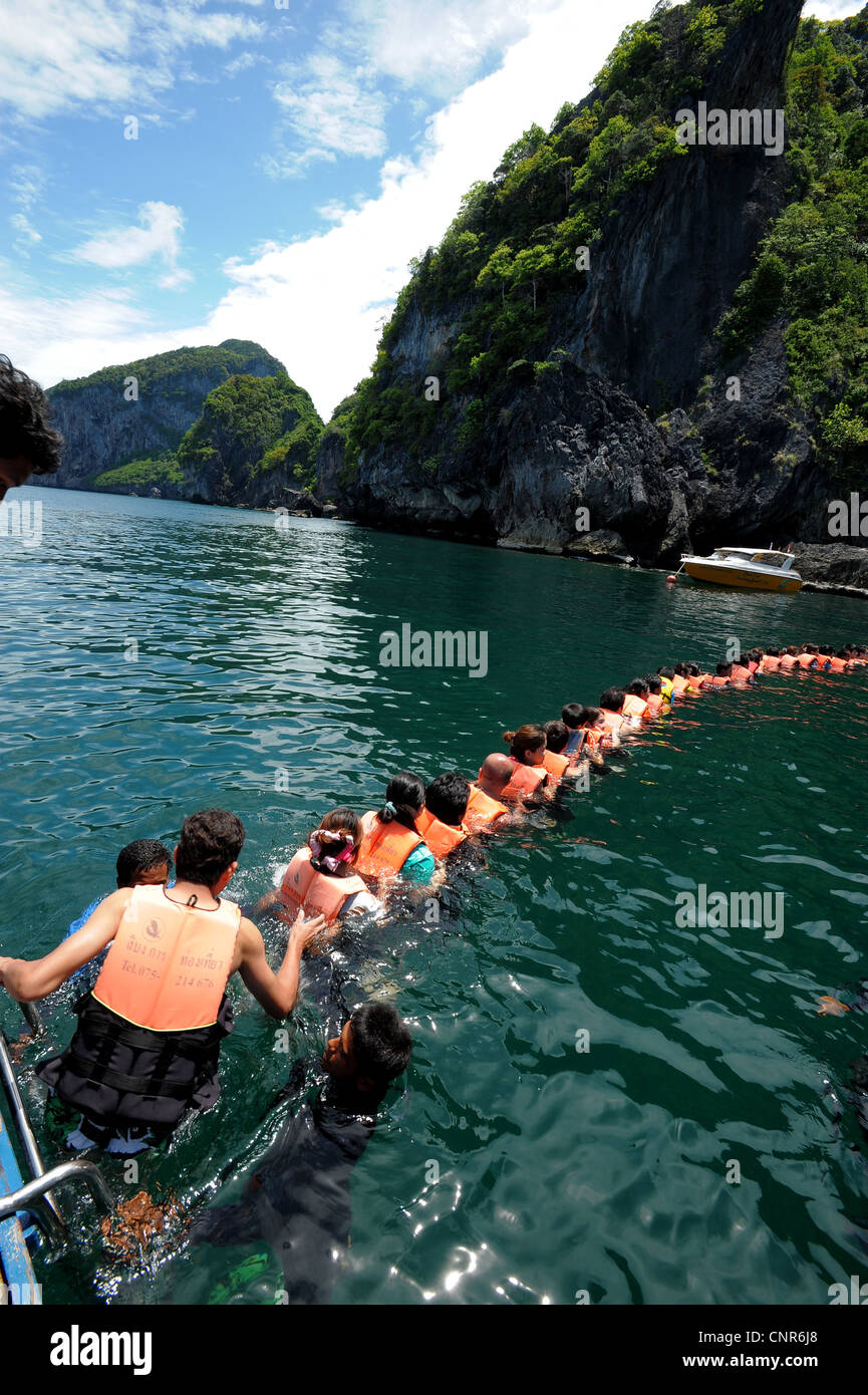 Koh mook emerald cave thailand hi-res stock photography and images - Alamy