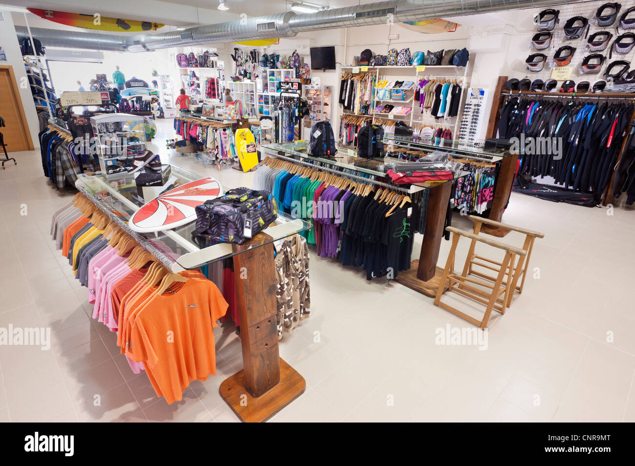 Shop in Tarifa, Cadiz, Andalusia, Spain. Stock Photo