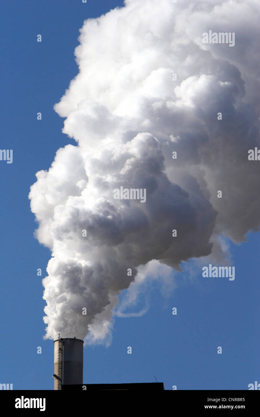 Smoking chimney Stock Photo