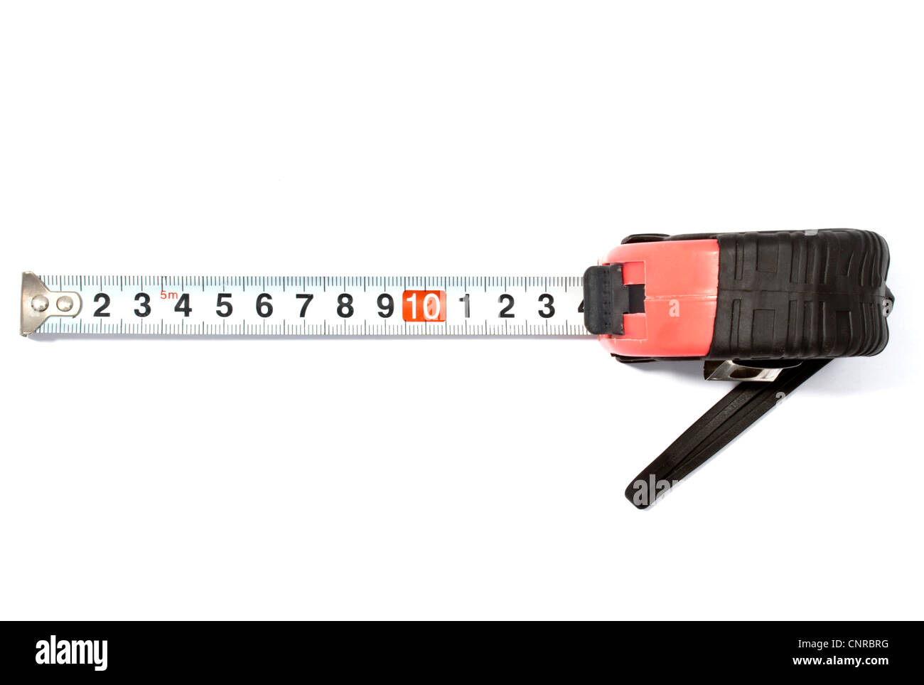 Tape measure isolated on white background Stock Photo - Alamy
