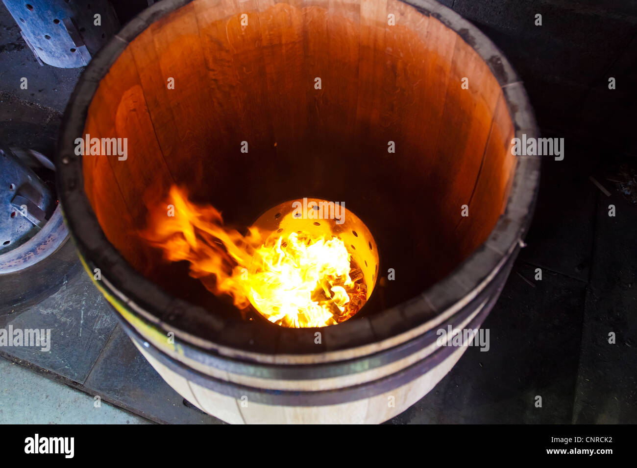 The toasting curve definitely the staves and develop different aromatic