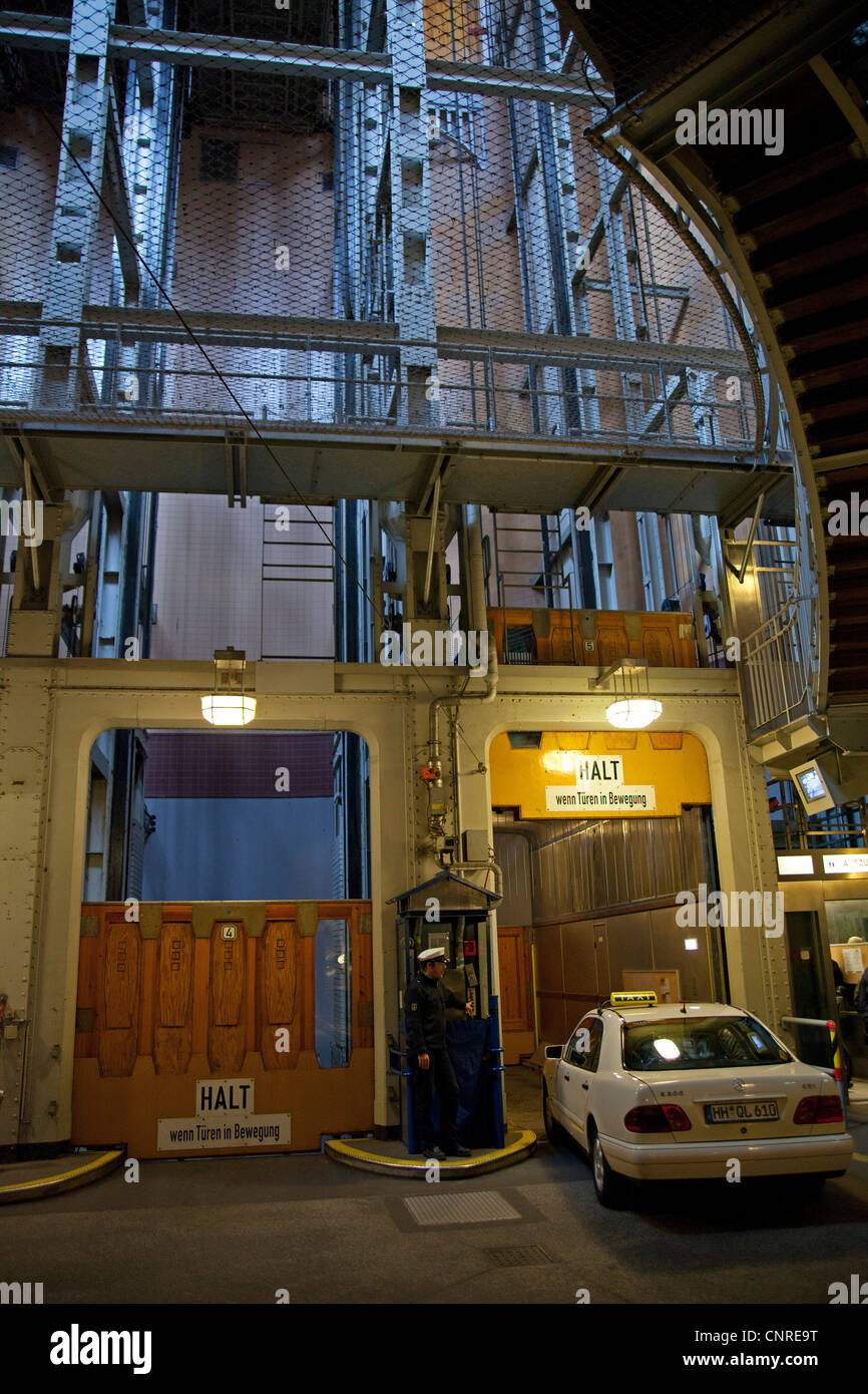 inside the old Elbe Tunnel, Hamburg, Germany Stock Photo Alamy