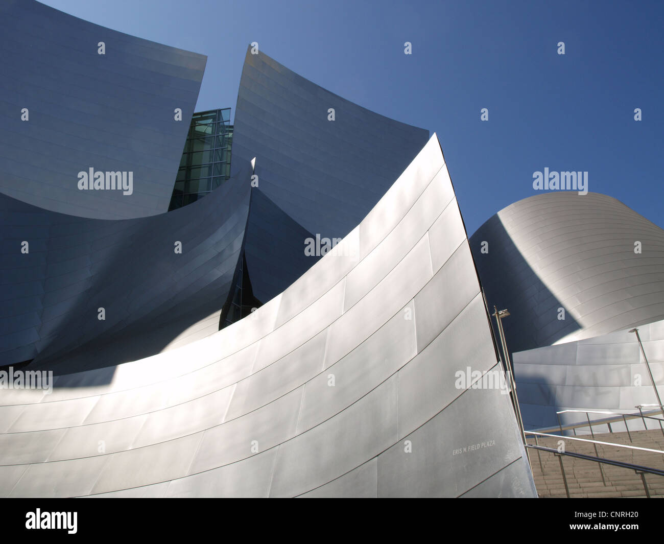 Walt Disney Concert hall at Los Angeles Stock Photo