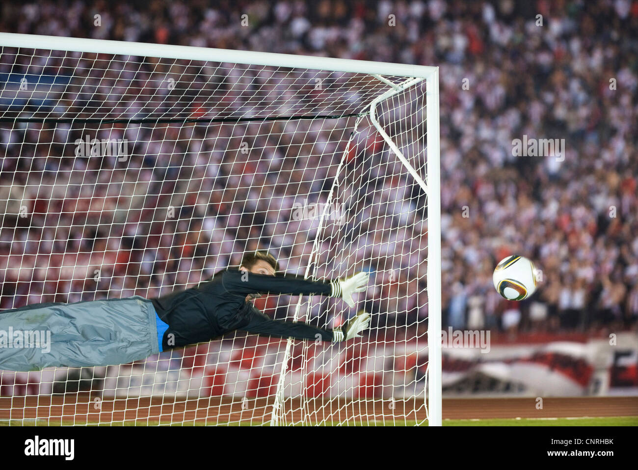 Soccer in nets hires stock photography and images Alamy