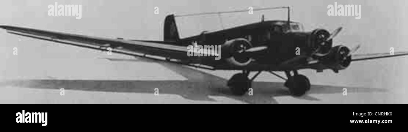 Junkers Ju 52 Stock Photo