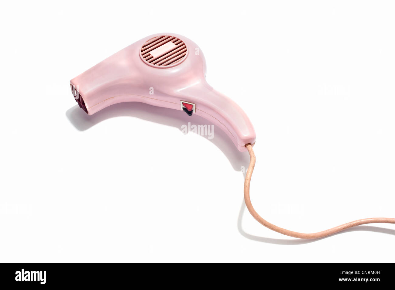 A pink hairdryer Stock Photo