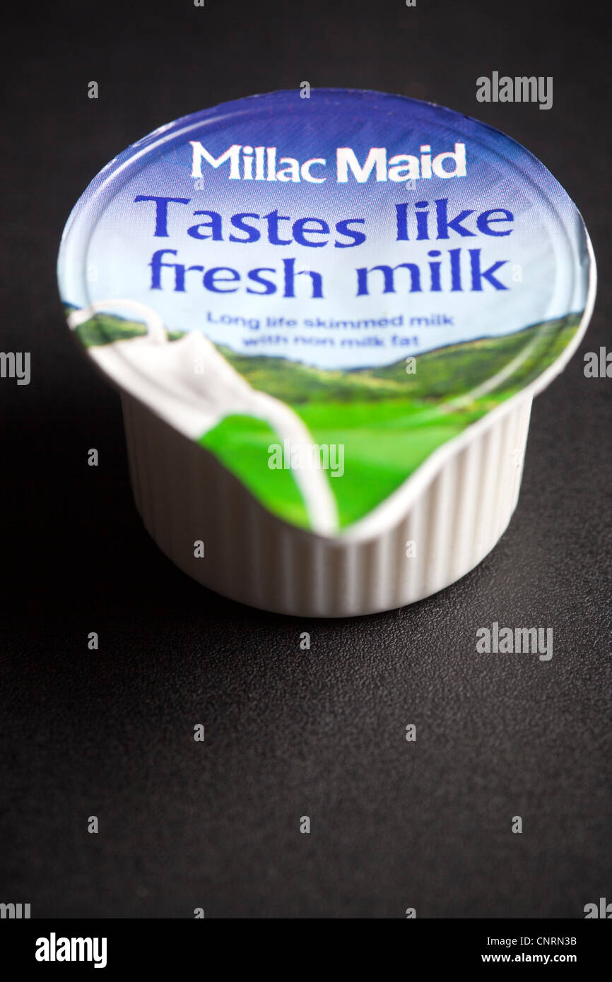 Small uht milk hi-res stock photography and images - Alamy