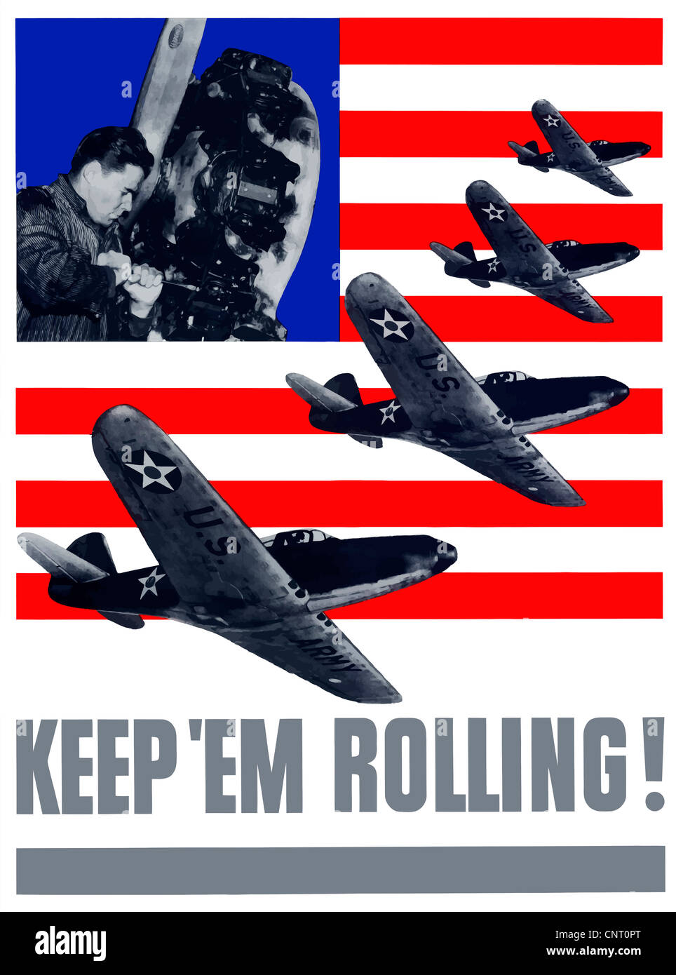 Wwii propaganda poster hi-res stock photography and images - Alamy