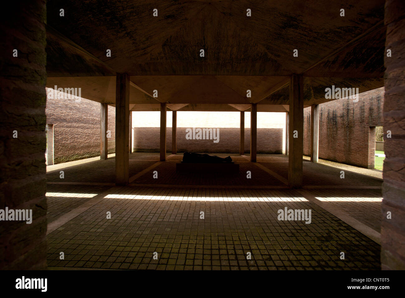 German War Cemetery, Cannock Chase, Staffordshire, UK. Picture shows