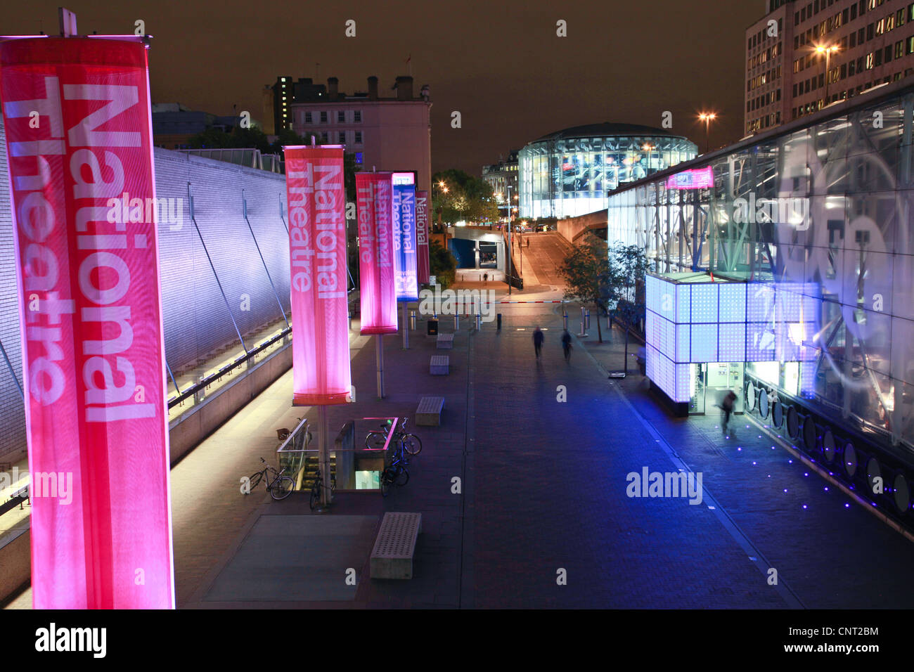 National Theatre, South Bank, London Stock Photo