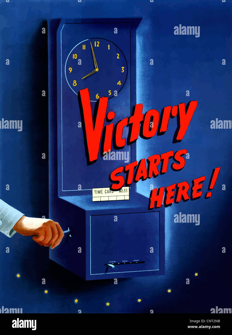 Punching time clock and factory hires stock photography and images Alamy