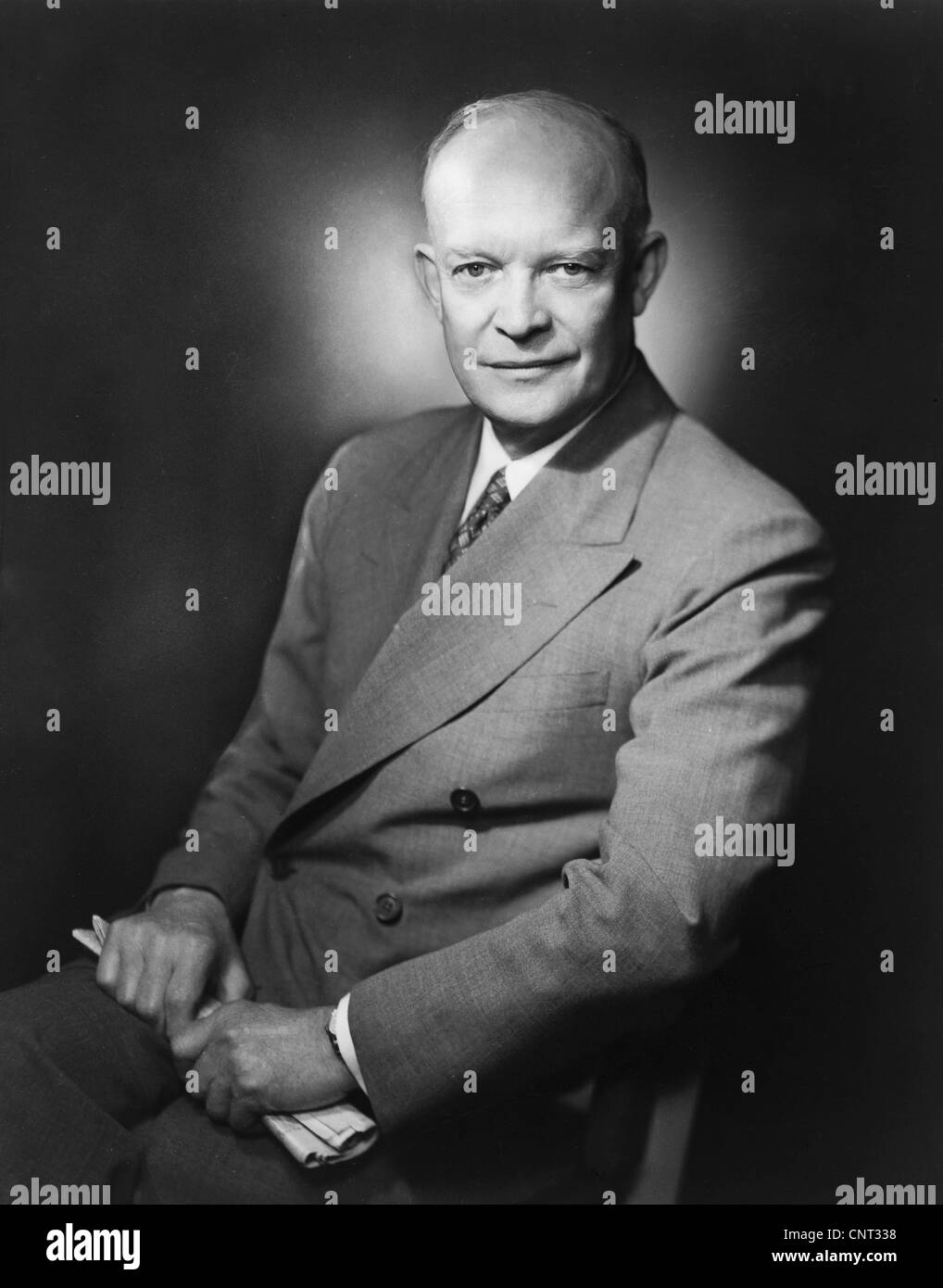 US President Portrait - Historical Artwork from 1952 - Gloss Eisenhower Photograph Dwight D 4 x 6