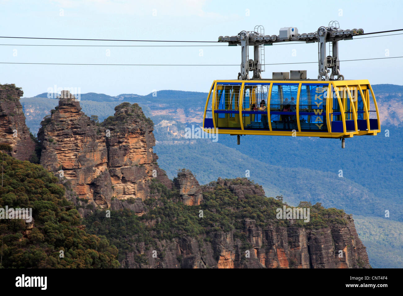 gondola cableway, Australia, New South Wales Stock Photo Alamy