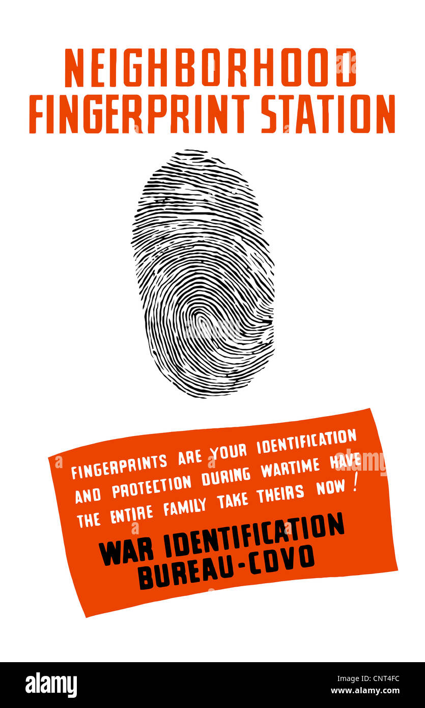 Fingerprint Cut Out Stock Images & Pictures Alamy