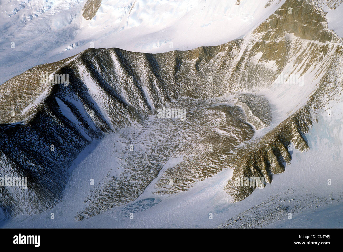 Antarctic Dry Valley, Antarctica, North-Victoria-Land Stock Photo