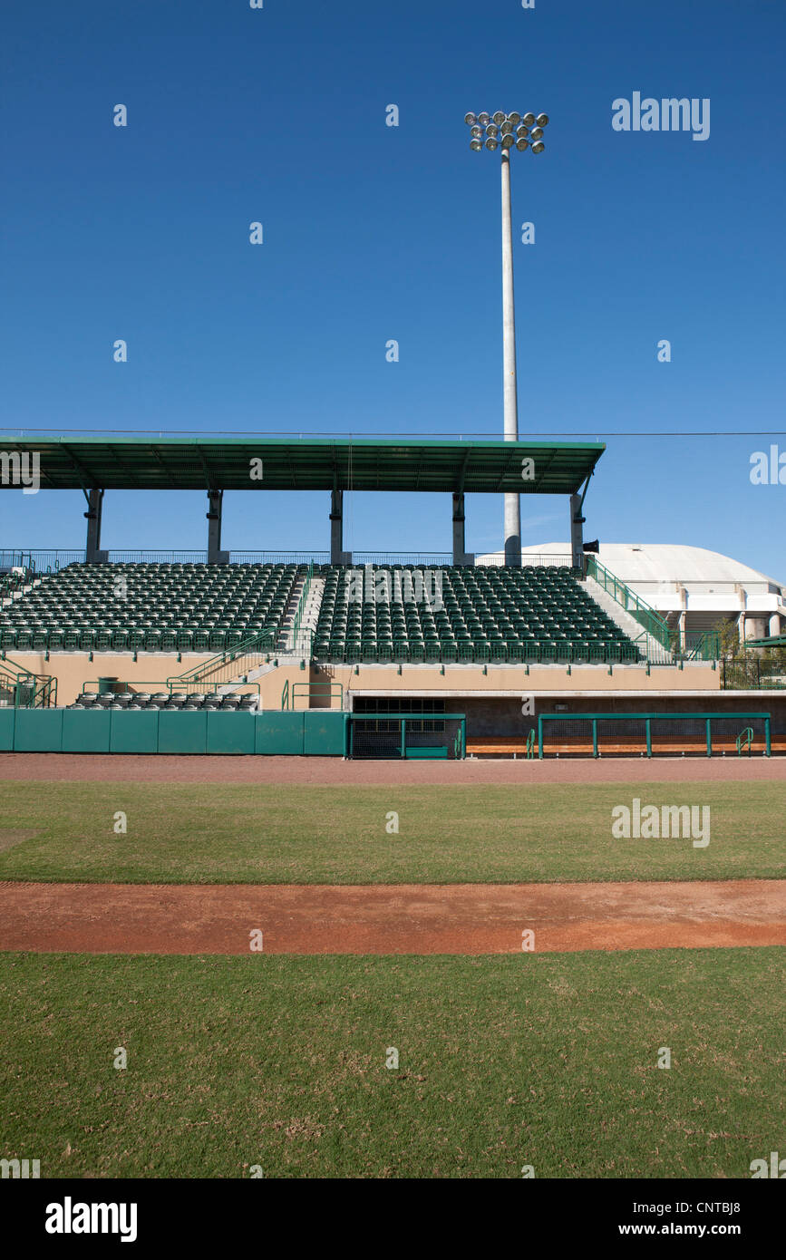 Empty stadium Stock Photo